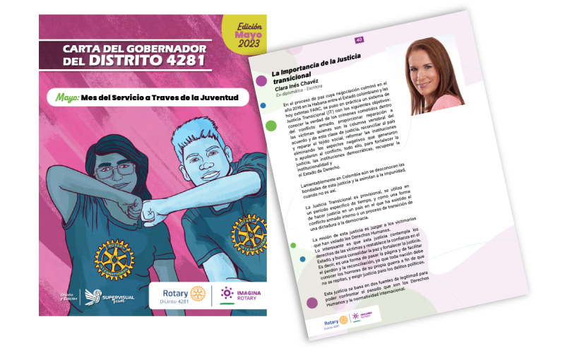Rotary District Edición Mayo2023 @Claraichaves Artículo